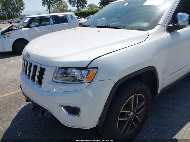 2014 Jeep Grand Cherokee Limited მანქანა იყიდება აუქციონზე, vin: 1C4RJEBG5EC133760, აუქციონის ნომერი: 45854495