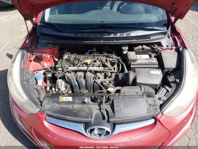 2014 Hyundai Elantra Se მანქანა იყიდება აუქციონზე, vin: KMHDH4AE4EU166822, აუქციონის ნომერი: 45854561