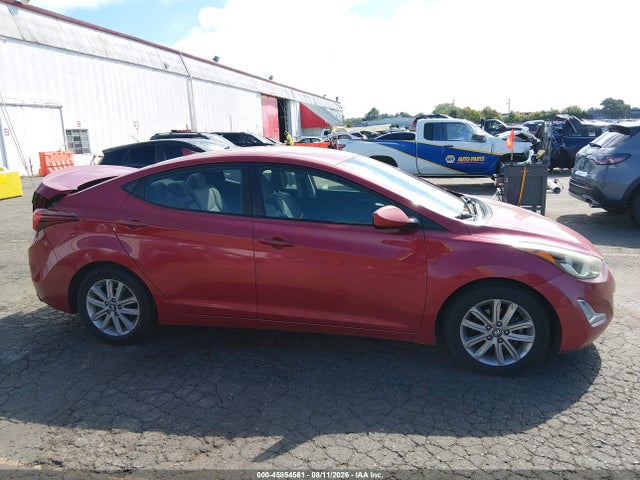 2014 Hyundai Elantra Se მანქანა იყიდება აუქციონზე, vin: KMHDH4AE4EU166822, აუქციონის ნომერი: 45854561