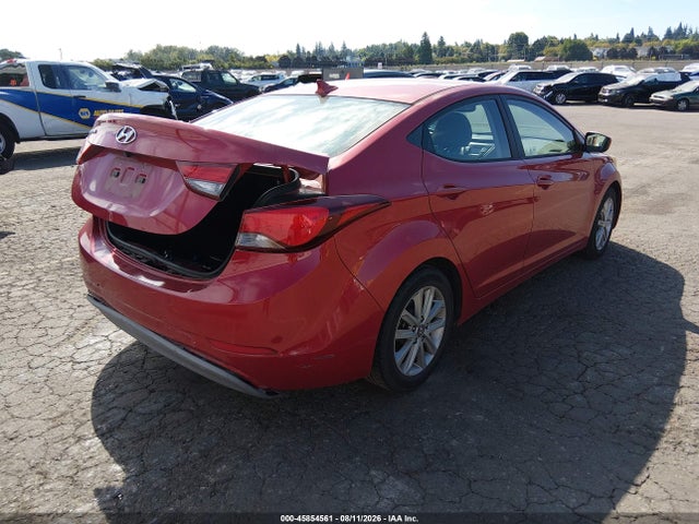 2014 Hyundai Elantra Se მანქანა იყიდება აუქციონზე, vin: KMHDH4AE4EU166822, აუქციონის ნომერი: 45854561
