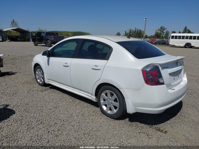 2012 Nissan Sentra 2.0 Sr მანქანა იყიდება აუქციონზე, vin: 3N1AB6AP3CL622552, აუქციონის ნომერი: 45854586