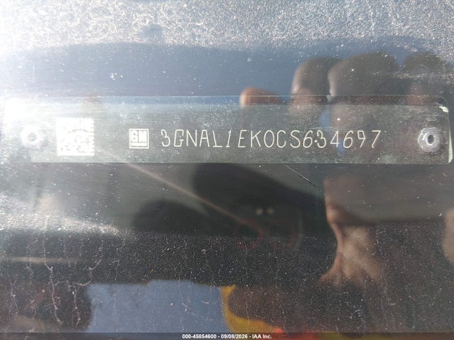 Aukcja sprzedaży 2012 Chevrolet Captiva Sport 1ls, vin: 3GNAL1EK0CS634697, numer aukcji: 45854600