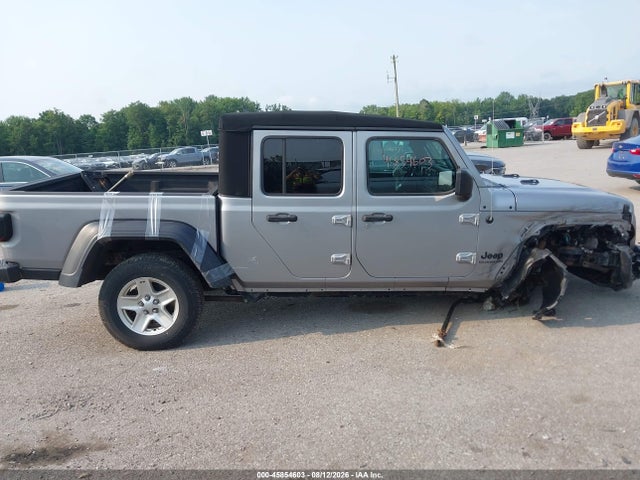 45854603 :رقم المزاد ، 1C6JJTAG7LL128910 vin ، 2020 Jeep Gladiator Sport S 4x4 مزاد بيع