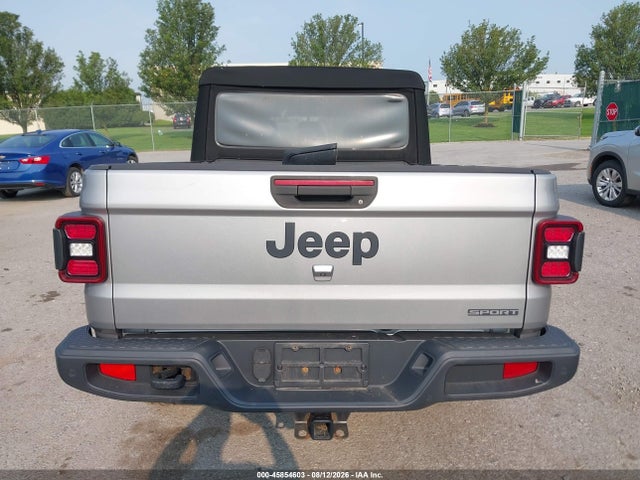45854603 :رقم المزاد ، 1C6JJTAG7LL128910 vin ، 2020 Jeep Gladiator Sport S 4x4 مزاد بيع