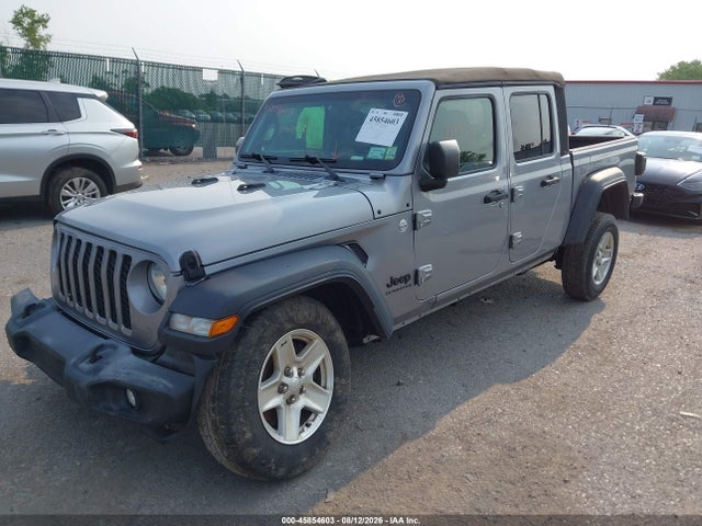 45854603 :رقم المزاد ، 1C6JJTAG7LL128910 vin ، 2020 Jeep Gladiator Sport S 4x4 مزاد بيع