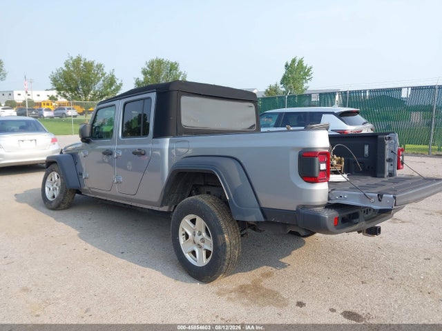 45854603 :رقم المزاد ، 1C6JJTAG7LL128910 vin ، 2020 Jeep Gladiator Sport S 4x4 مزاد بيع