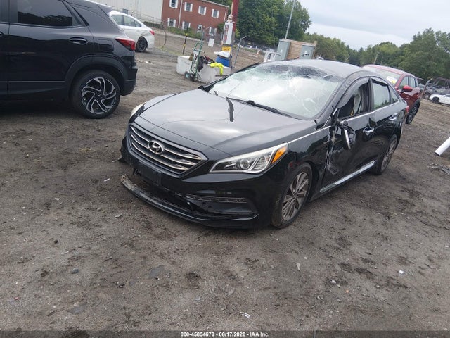 2015 Hyundai Sonata Sport მანქანა იყიდება აუქციონზე, vin: 5NPE34AF4FH113128, აუქციონის ნომერი: 45854679