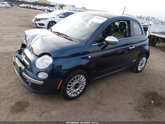 2013 Fiat 500 Lounge მანქანა იყიდება აუქციონზე, vin: 3C3CFFCR5DT514769, აუქციონის ნომერი: 45854690