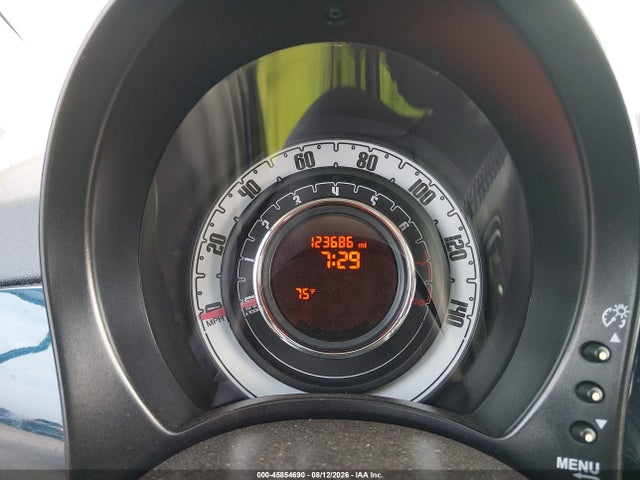 2013 Fiat 500 Lounge მანქანა იყიდება აუქციონზე, vin: 3C3CFFCR5DT514769, აუქციონის ნომერი: 45854690