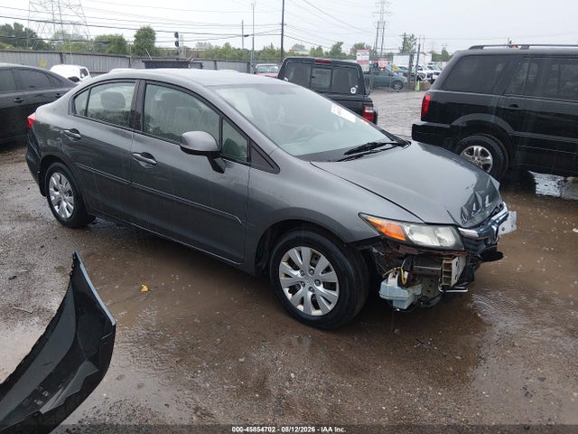 2012 Honda Civic Lx მანქანა იყიდება აუქციონზე, vin: 19XFB2F57CE005050, აუქციონის ნომერი: 45854702