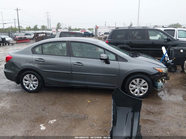 2012 Honda Civic Lx მანქანა იყიდება აუქციონზე, vin: 19XFB2F57CE005050, აუქციონის ნომერი: 45854702