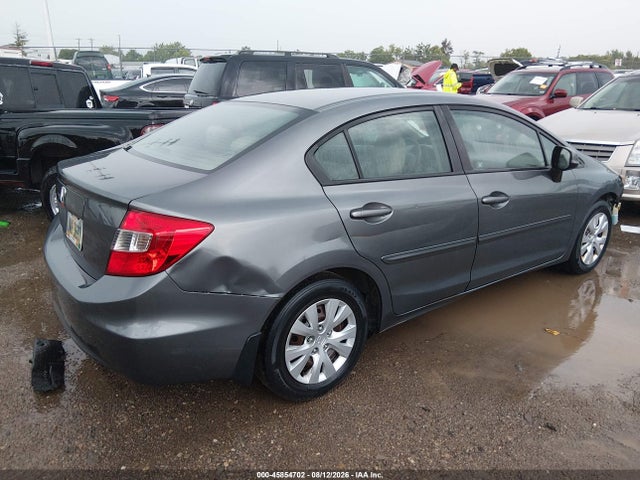 2012 Honda Civic Lx მანქანა იყიდება აუქციონზე, vin: 19XFB2F57CE005050, აუქციონის ნომერი: 45854702
