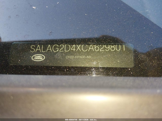 Aukcja sprzedaży 2012 Land Rover Lr4, vin: SALAG2D4XCA629801, numer aukcji: 45854708