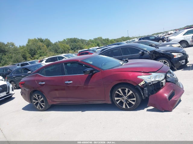 45854746 :رقم المزاد ، 1N4AA6AP9HC371223 vin ، 2017 Nissan Maxima 3.5 Platinum/3.5 S/3.5 Sl/3.5 Sr/3.5 Sv مزاد بيع