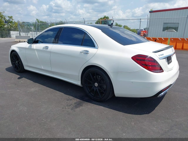 Aukcja sprzedaży 2018 Mercedes-benz S 560, vin: WDDUG8DB6JA409841, numer aukcji: 45854809