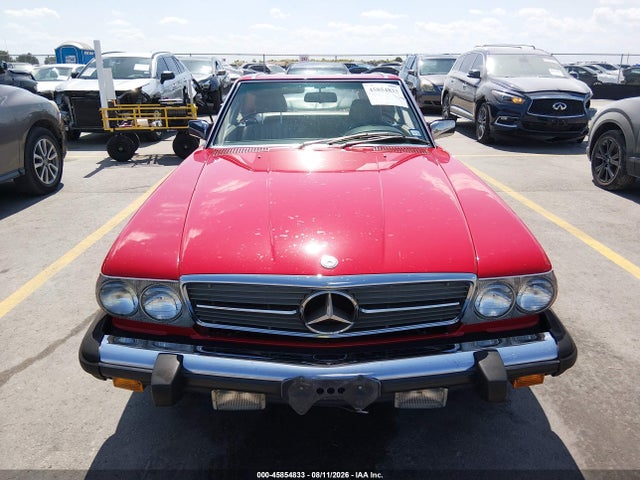 1989 Mercedes-benz 560 Sl მანქანა იყიდება აუქციონზე, vin: WDBBA48D3KA095878, აუქციონის ნომერი: 45854833
