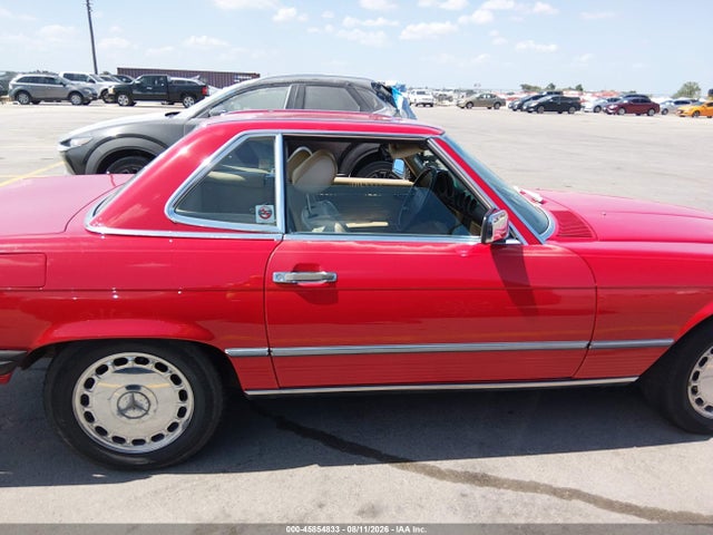 1989 Mercedes-benz 560 Sl მანქანა იყიდება აუქციონზე, vin: WDBBA48D3KA095878, აუქციონის ნომერი: 45854833