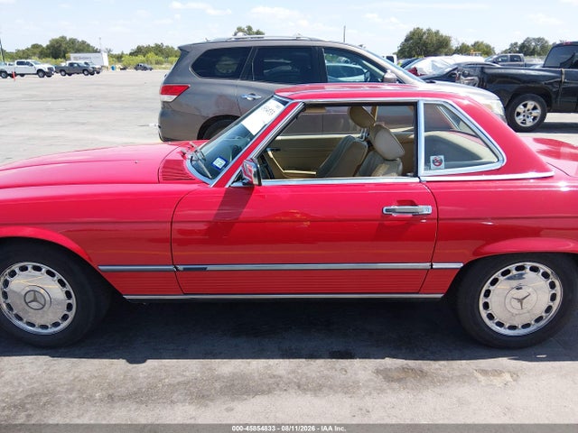 1989 Mercedes-benz 560 Sl მანქანა იყიდება აუქციონზე, vin: WDBBA48D3KA095878, აუქციონის ნომერი: 45854833