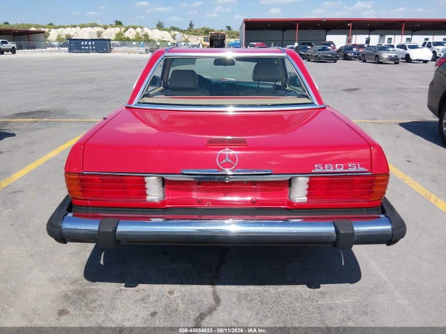 1989 Mercedes-benz 560 Sl მანქანა იყიდება აუქციონზე, vin: WDBBA48D3KA095878, აუქციონის ნომერი: 45854833