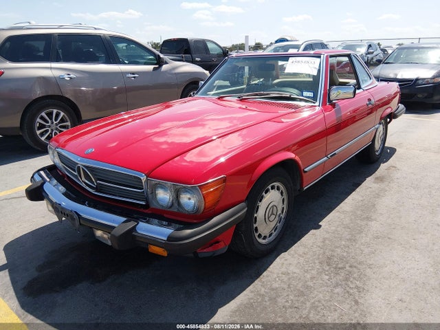 1989 Mercedes-benz 560 Sl მანქანა იყიდება აუქციონზე, vin: WDBBA48D3KA095878, აუქციონის ნომერი: 45854833