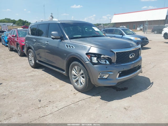 45854861 :رقم المزاد ، JN8AZ2NE6H9156954 vin ، 2017 Infiniti Qx80 مزاد بيع