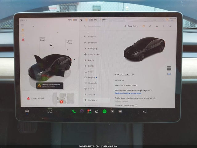 Tesla Model 3 Rear-wheel Drive 2023 5YJ3E1EA3PF579440 Image 7