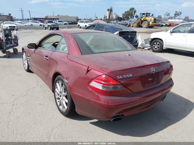 Aukcja sprzedaży 2007 Mercedes-benz Sl 550, vin: WDBSK71F47F129542, numer aukcji: 45854873