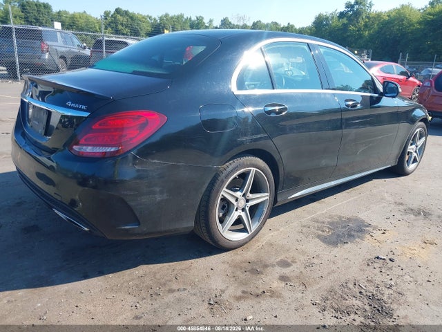 2015 Mercedes-benz C 300 Sport 4matic მანქანა იყიდება აუქციონზე, vin: 55SWF4KB8FU051088, აუქციონის ნომერი: 45854946