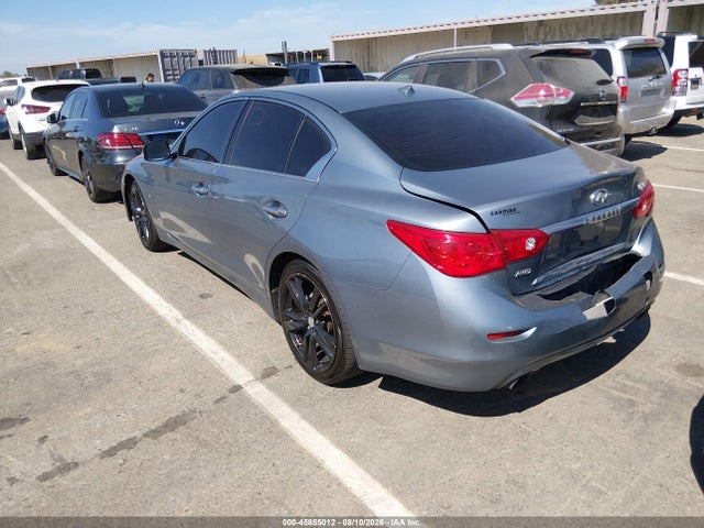 2015 Infiniti Q50 Premium მანქანა იყიდება აუქციონზე, vin: JN1BV7AR5FM406876, აუქციონის ნომერი: 45855012