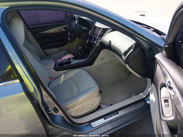 2015 Infiniti Q50 Premium მანქანა იყიდება აუქციონზე, vin: JN1BV7AR5FM406876, აუქციონის ნომერი: 45855012