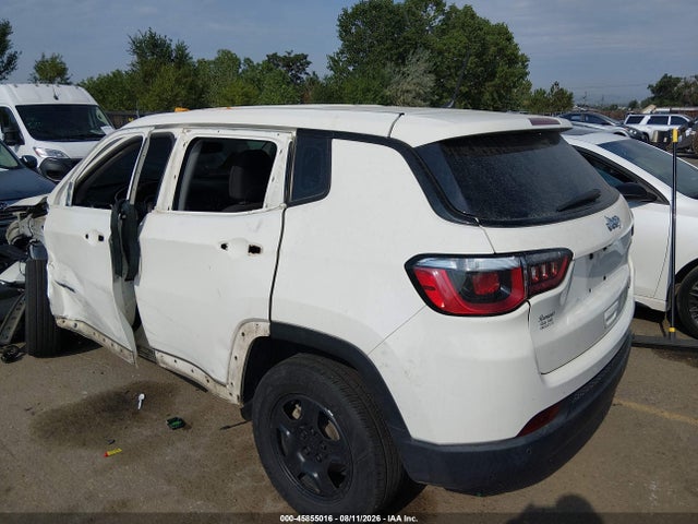 2017 Jeep New Compass Sport Fwd მანქანა იყიდება აუქციონზე, vin: 3C4NJCAB8HT661049, აუქციონის ნომერი: 45855016