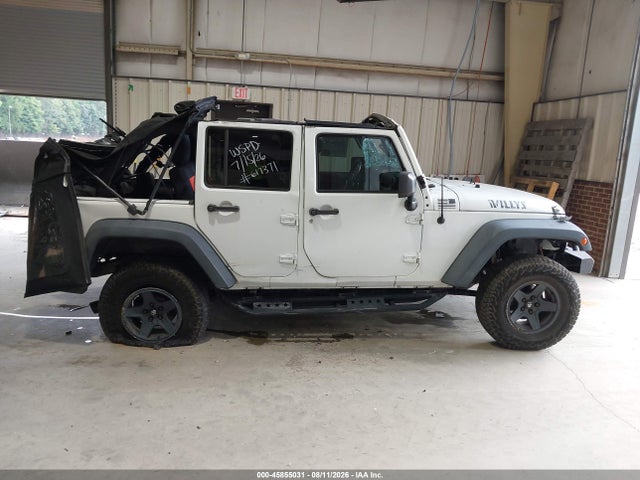 2015 Jeep Wrangler Unlimited Willys Wheeler მანქანა იყიდება აუქციონზე, vin: 1C4BJWDG7FL617371, აუქციონის ნომერი: 45855031
