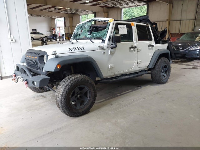 2015 Jeep Wrangler Unlimited Willys Wheeler მანქანა იყიდება აუქციონზე, vin: 1C4BJWDG7FL617371, აუქციონის ნომერი: 45855031