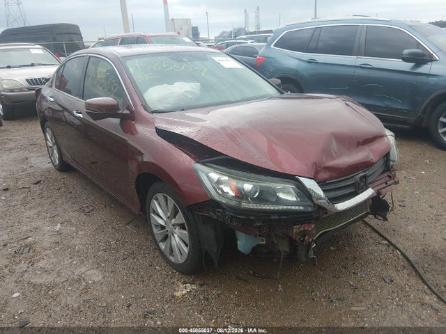 2015 Honda Accord Ex-l V-6 მანქანა იყიდება აუქციონზე, vin: 1HGCR3F8XFA036641, აუქციონის ნომერი: 45855037
