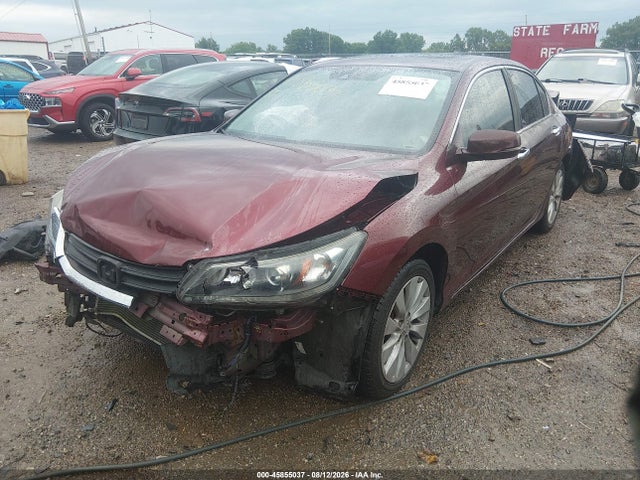 2015 Honda Accord Ex-l V-6 მანქანა იყიდება აუქციონზე, vin: 1HGCR3F8XFA036641, აუქციონის ნომერი: 45855037