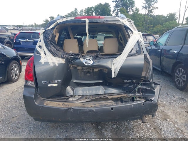 Auction sale of the 2007 Nissan Quest 3.5 S, vin: 5N1BV28U17N114806, lot number: 45855052