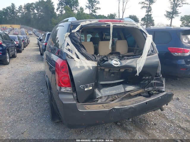 Auction sale of the 2007 Nissan Quest 3.5 S, vin: 5N1BV28U17N114806, lot number: 45855052