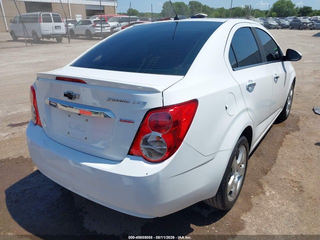 45855058 :رقم المزاد ، 1G1JE5SB1F4194341 vin ، 2015 Chevrolet Sonic Ltz Auto مزاد بيع