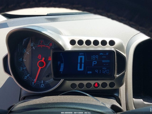 45855058 :رقم المزاد ، 1G1JE5SB1F4194341 vin ، 2015 Chevrolet Sonic Ltz Auto مزاد بيع