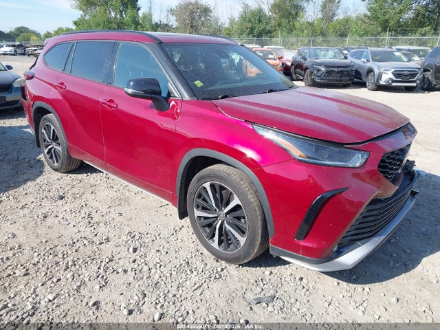 Продажа на аукционе авто 2021 Toyota Highlander Xse, vin: 5TDLZRBH2MS063730, номер лота: 45855071