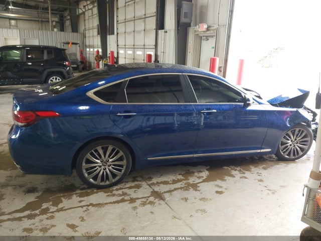 2017 Genesis G80 5.0 Ultimate მანქანა იყიდება აუქციონზე, vin: KMHGN4JF8HU198367, აუქციონის ნომერი: 45855130