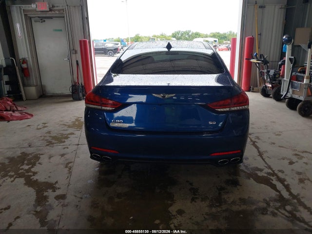 2017 Genesis G80 5.0 Ultimate მანქანა იყიდება აუქციონზე, vin: KMHGN4JF8HU198367, აუქციონის ნომერი: 45855130
