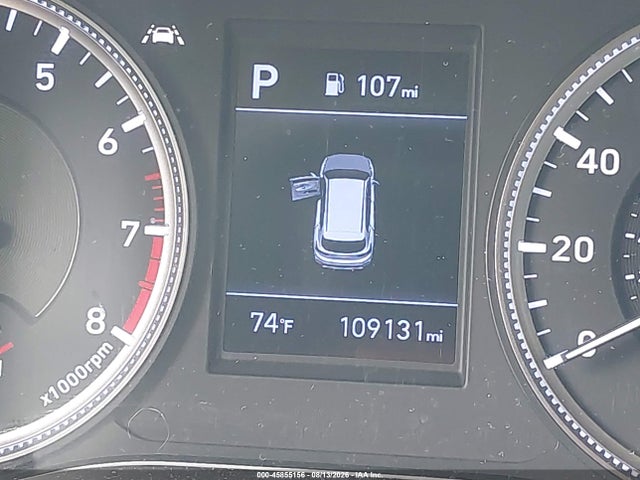 2019 Hyundai Santa Fe Se მანქანა იყიდება აუქციონზე, vin: 5NMS2CAD4KH121574, აუქციონის ნომერი: 45855156