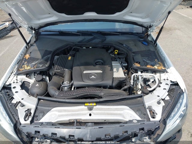 45855166 :رقم المزاد ، WDDWJ4KB8HF475794 vin ، 2017 Mercedes-benz C 300 4matic مزاد بيع