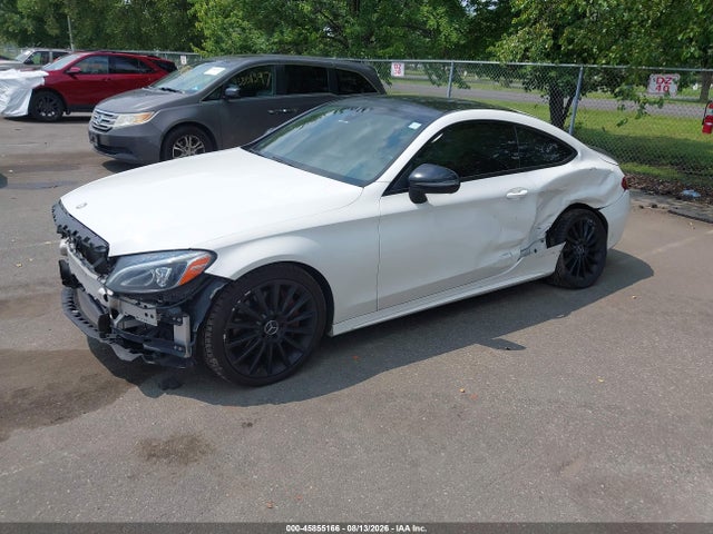 45855166 :رقم المزاد ، WDDWJ4KB8HF475794 vin ، 2017 Mercedes-benz C 300 4matic مزاد بيع