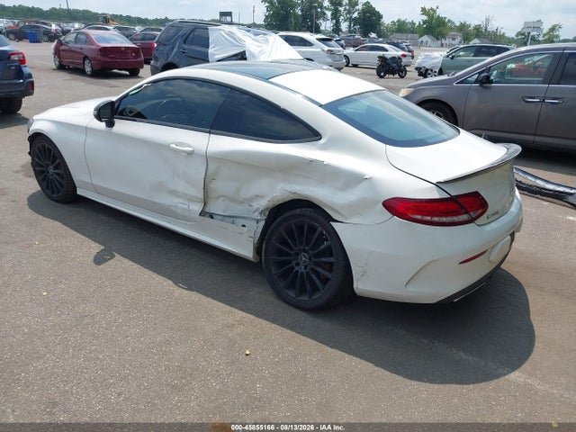 45855166 :رقم المزاد ، WDDWJ4KB8HF475794 vin ، 2017 Mercedes-benz C 300 4matic مزاد بيع