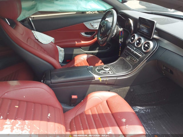 45855166 :رقم المزاد ، WDDWJ4KB8HF475794 vin ، 2017 Mercedes-benz C 300 4matic مزاد بيع