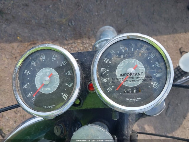 Aukcja sprzedaży 1968 Triumph Motorcycle, vin: T100RH59795, numer aukcji: 45855175