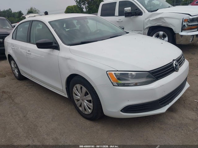 2014 Volkswagen Jetta 2.0l S მანქანა იყიდება აუქციონზე, vin: 3VW2K7AJ1EM334249, აუქციონის ნომერი: 45855193