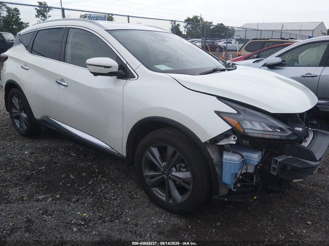 2024 Nissan Murano Platinum Intelligent Awd მანქანა იყიდება აუქციონზე, vin: 5N1AZ2DS8RC129399, აუქციონის ნომერი: 45855237